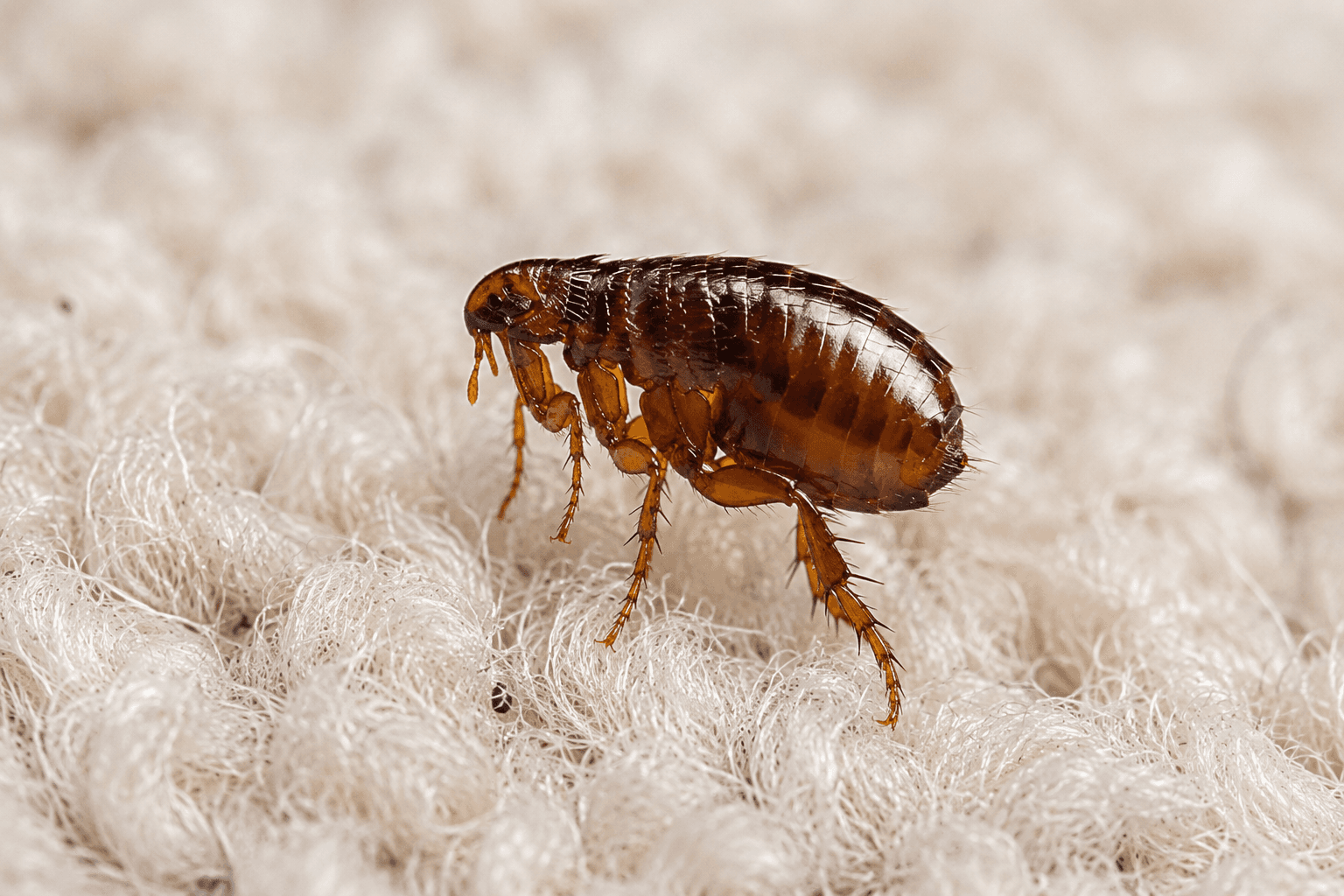 Fleas pest identification — Hervey Bay & Fraser Coast