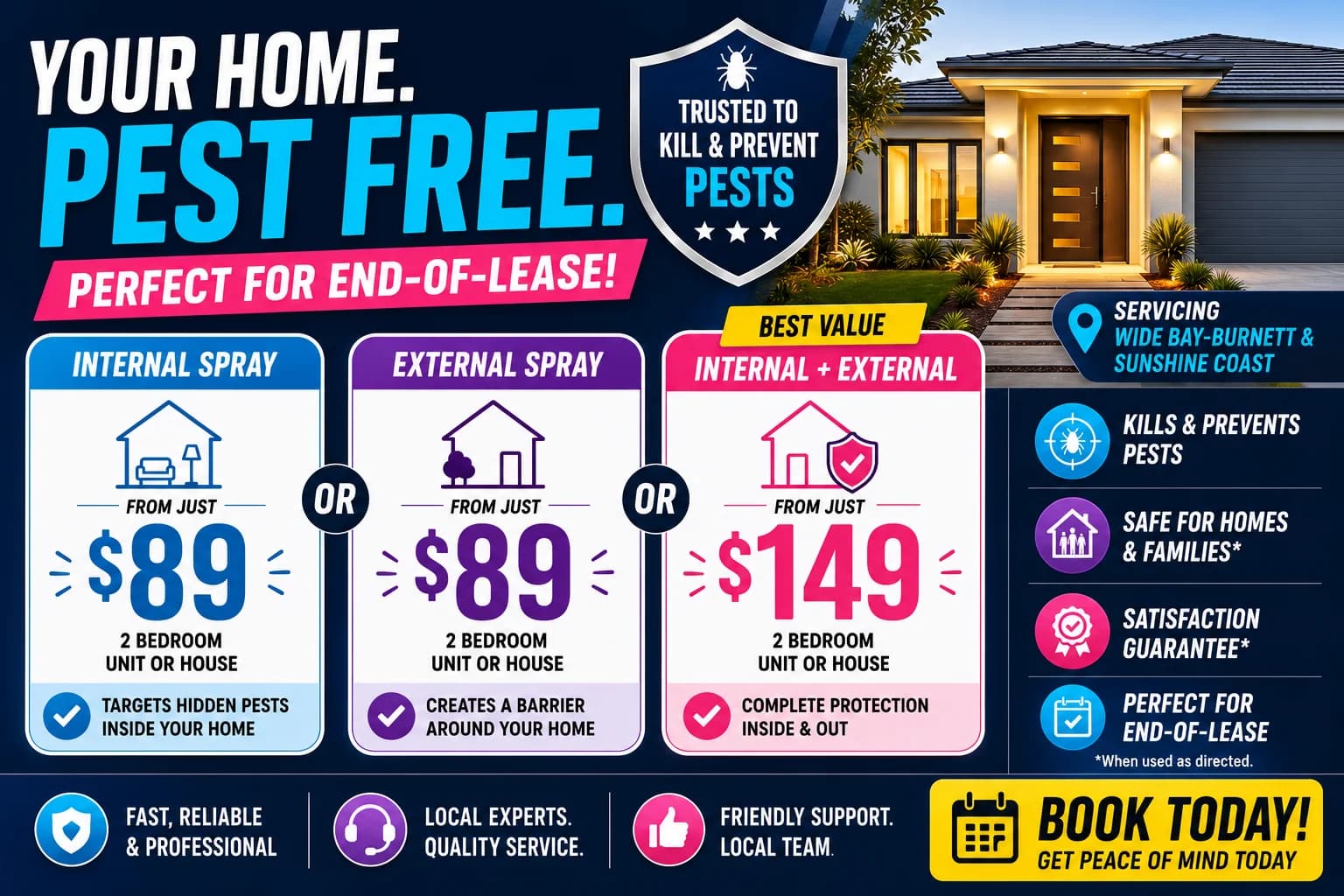 END OF LEASE PEST CONTROL SPECIAL